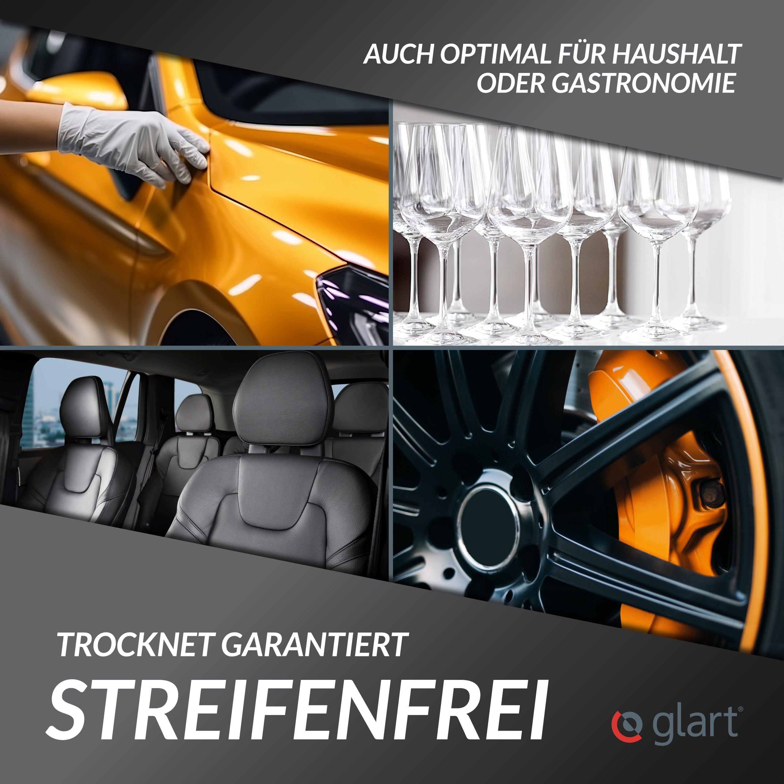 Mikrofaser Trockentuch XXL, 60x90cm – sehr saugstark, für Ihr Auto 06