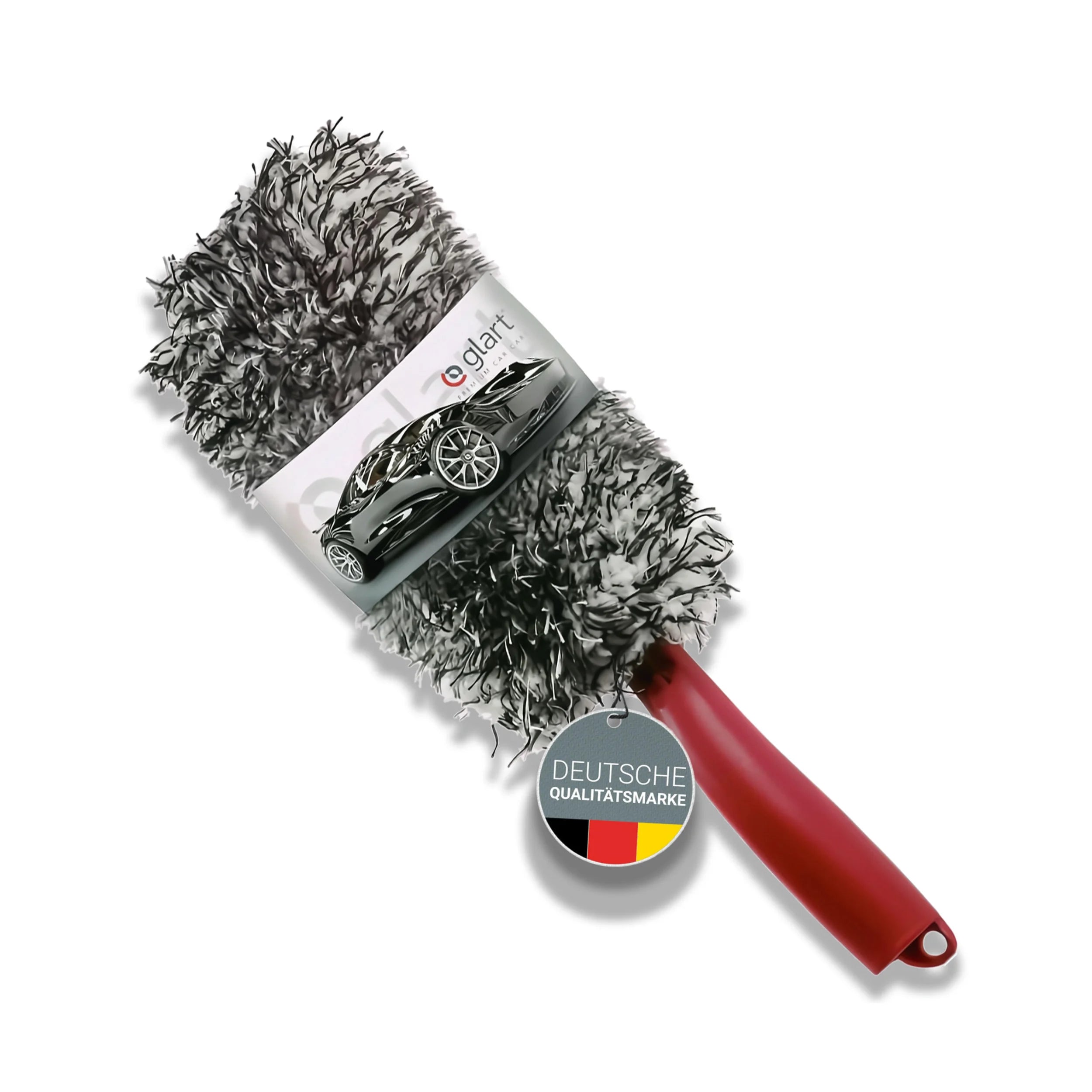 Premium Mikrofaser Felgenbürste mit abnehmbarem Bezug – schonend & effektiv