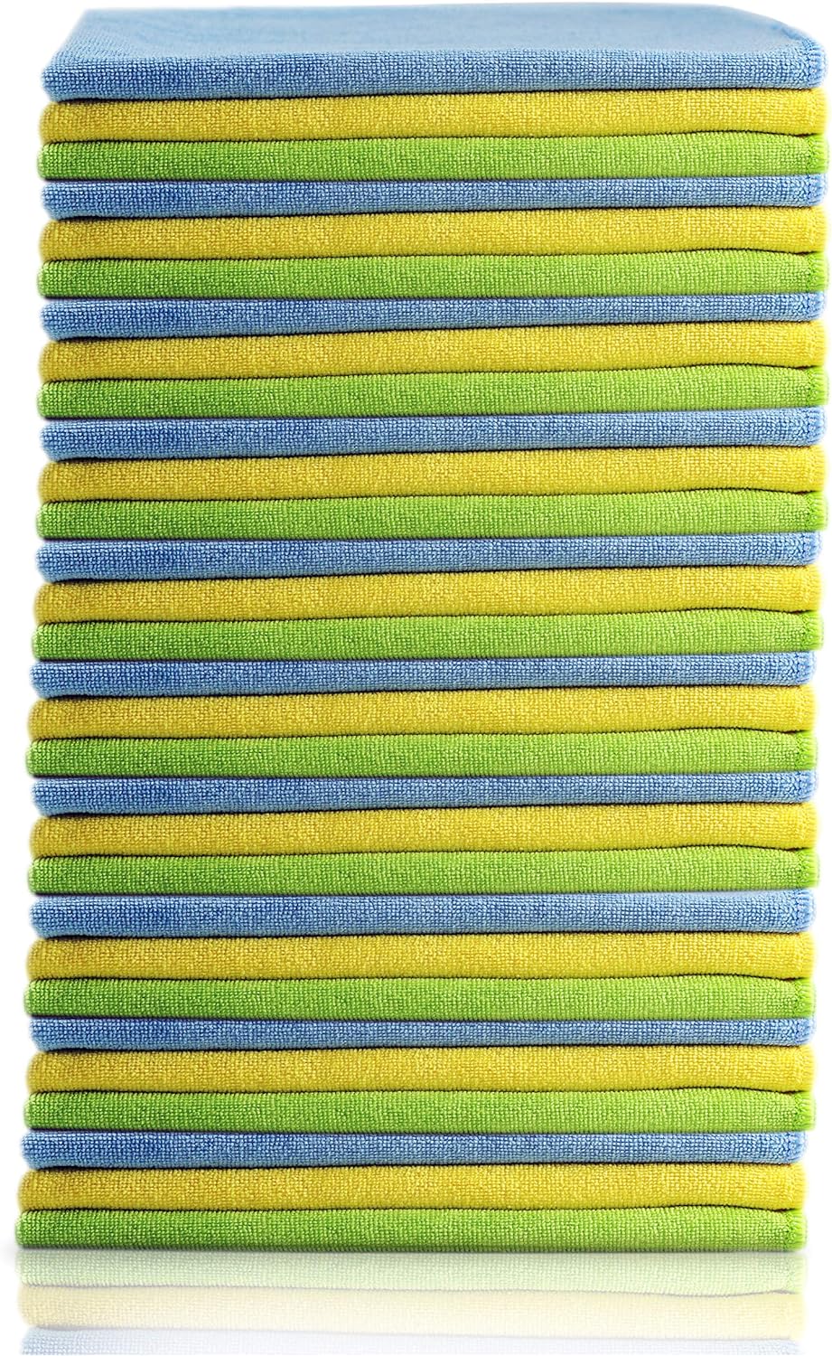 30er Set Mikrofaser Reinigungstücher – saugfähig, fusselfrei, 40x40 cm 01