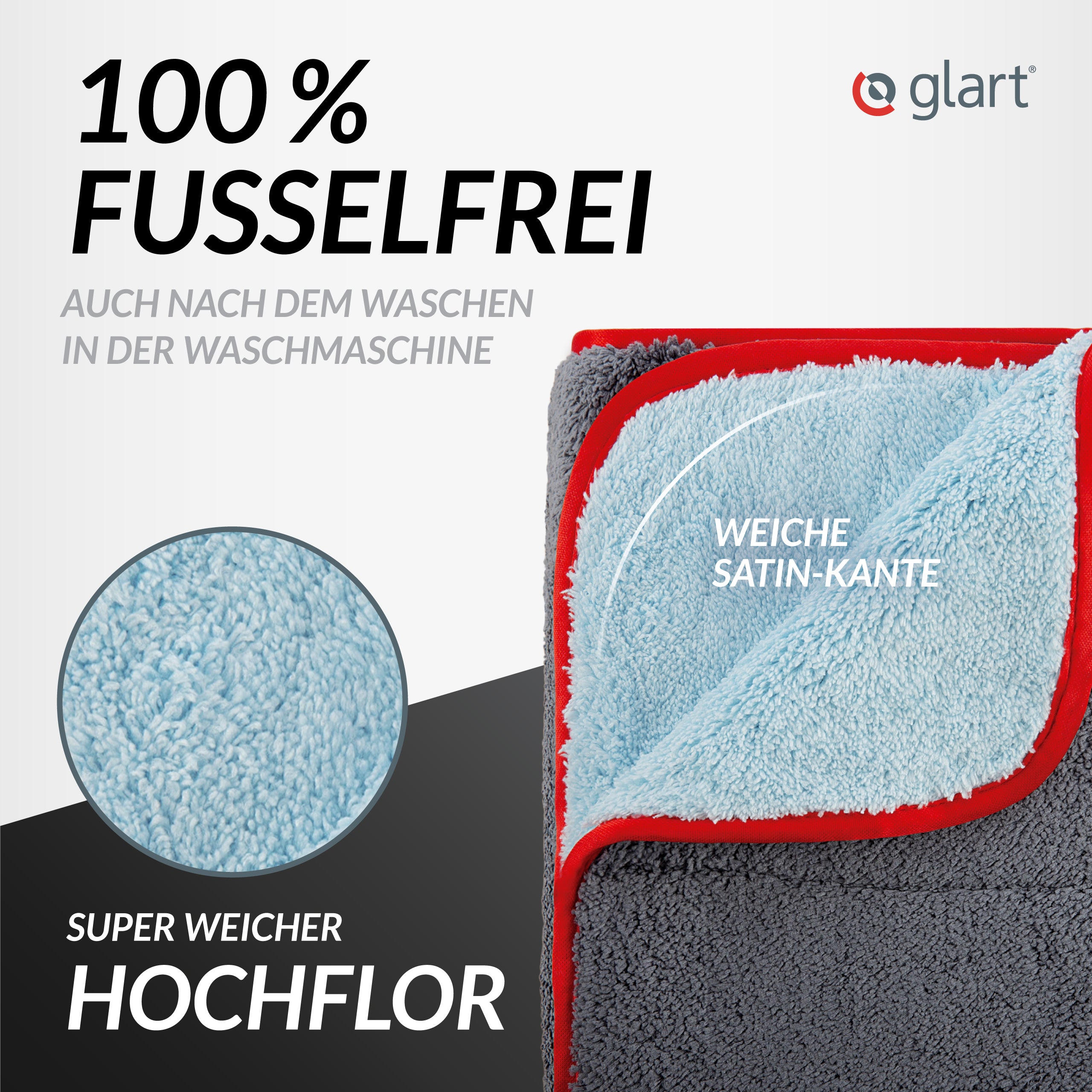 Mikrofaser Trockentuch 60x40 cm – saugstark & fusselfrei für Ihr Auto 04