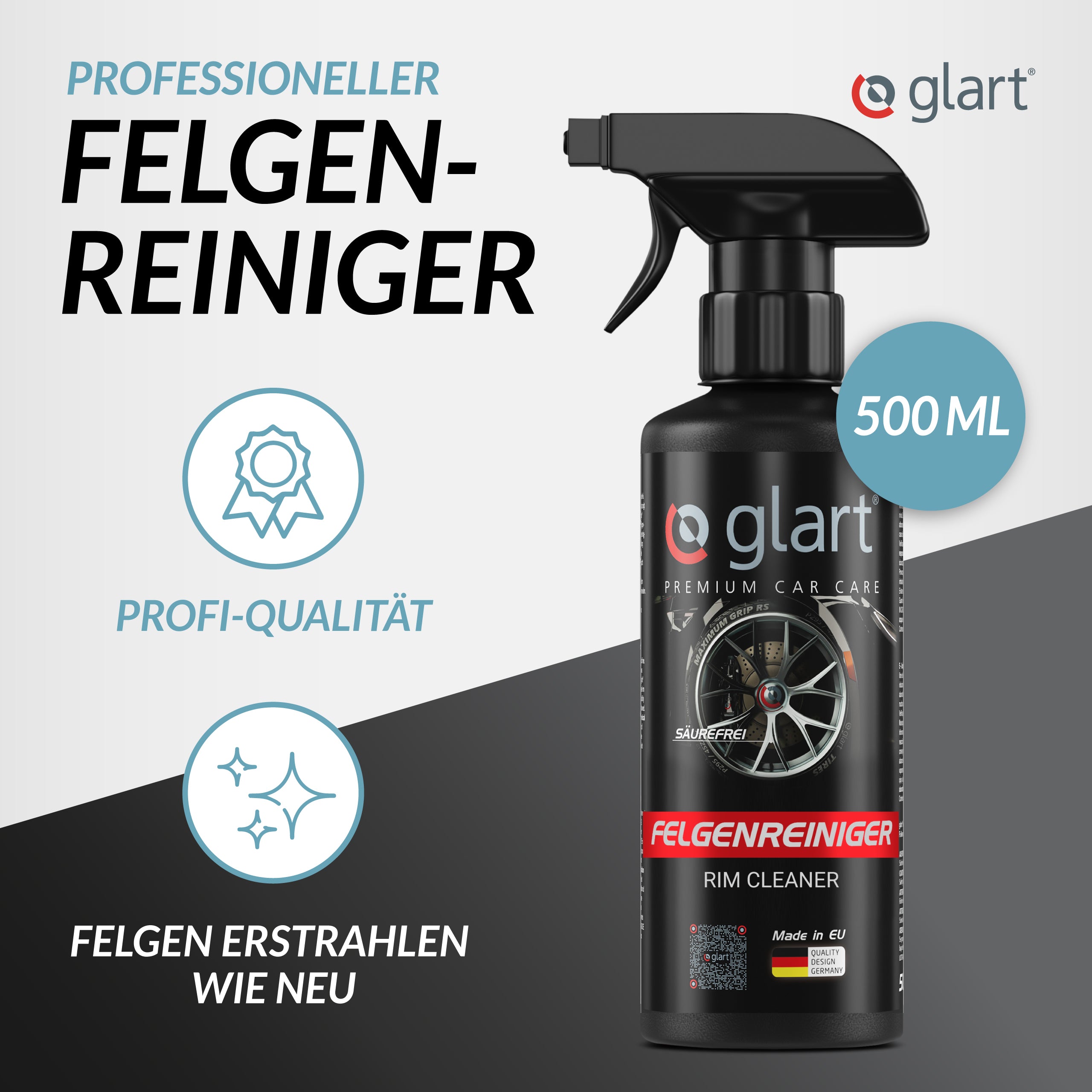 Felgenreiniger säurefrei 500 ml – für lackierte & matte Alufelgen 02