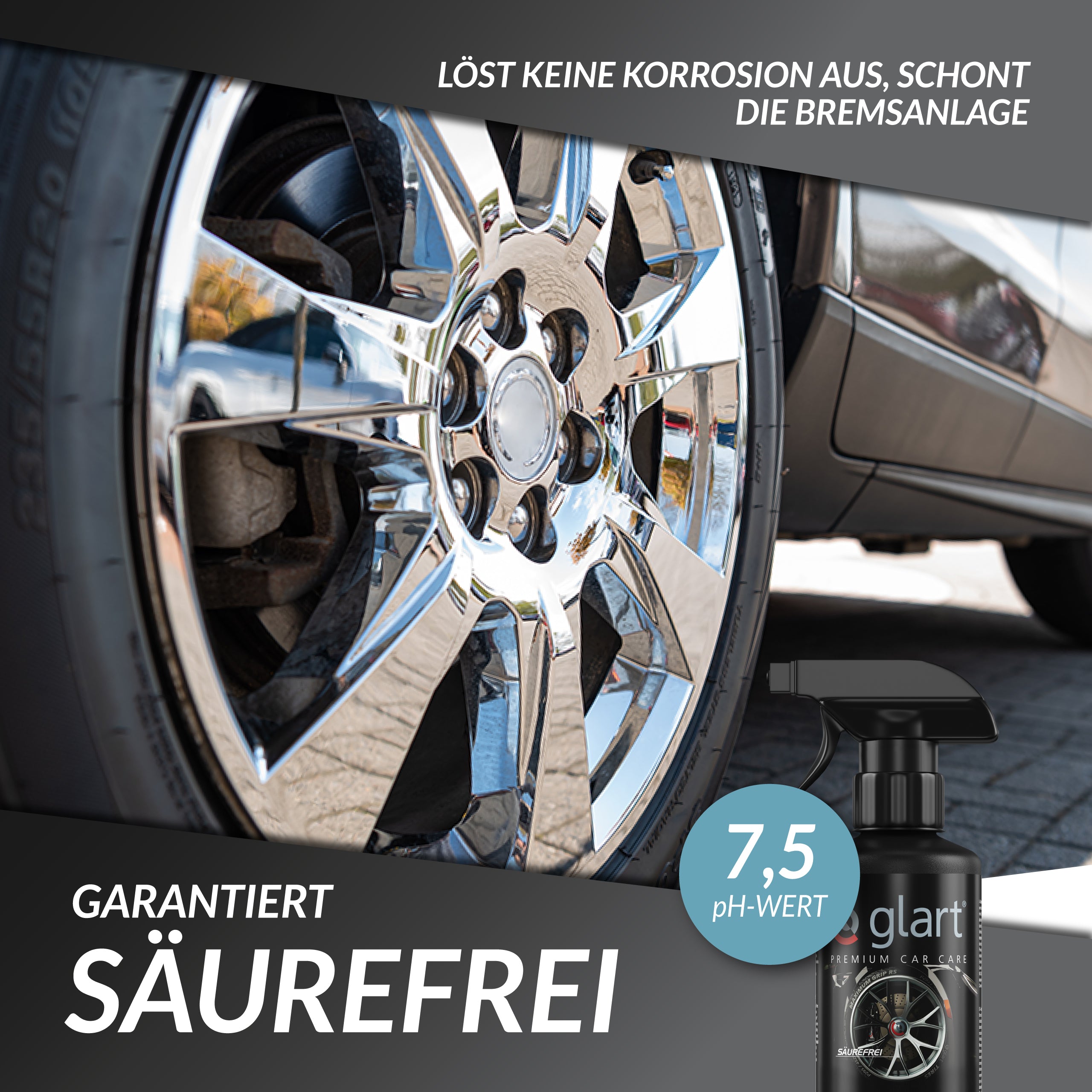 Felgenreiniger säurefrei 500 ml – für lackierte & matte Alufelgen 06