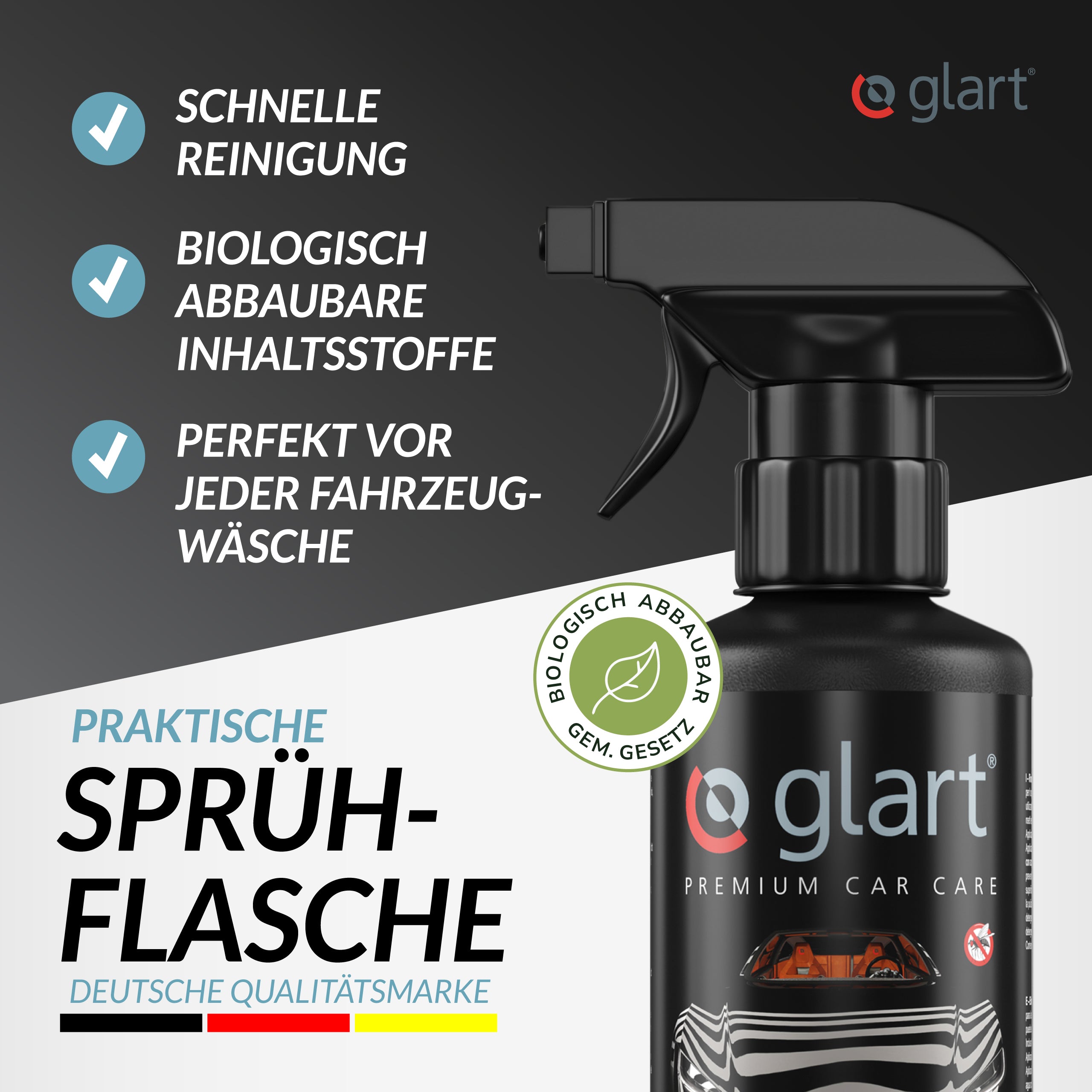 Insektenentferner 500 ml – für Lack, Glas & Kunststoff, kraftv. Formel 06