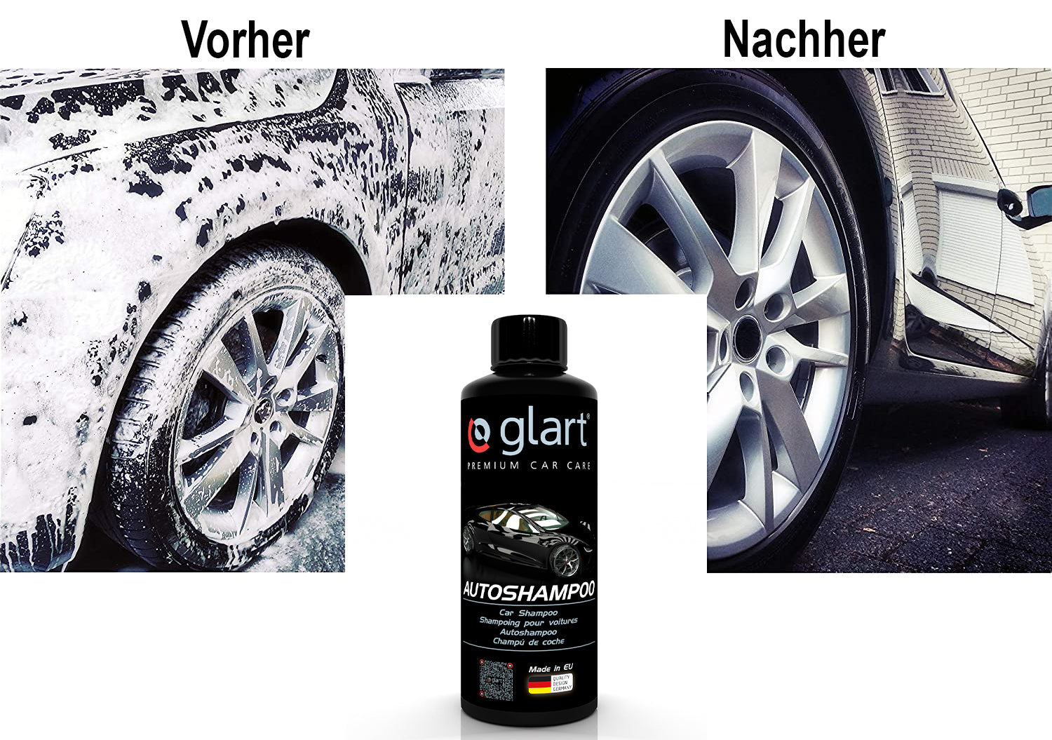 Autoshampoo Konzentrat 0,5 L – pH-neutral, schonend & glanzverstärkend 03