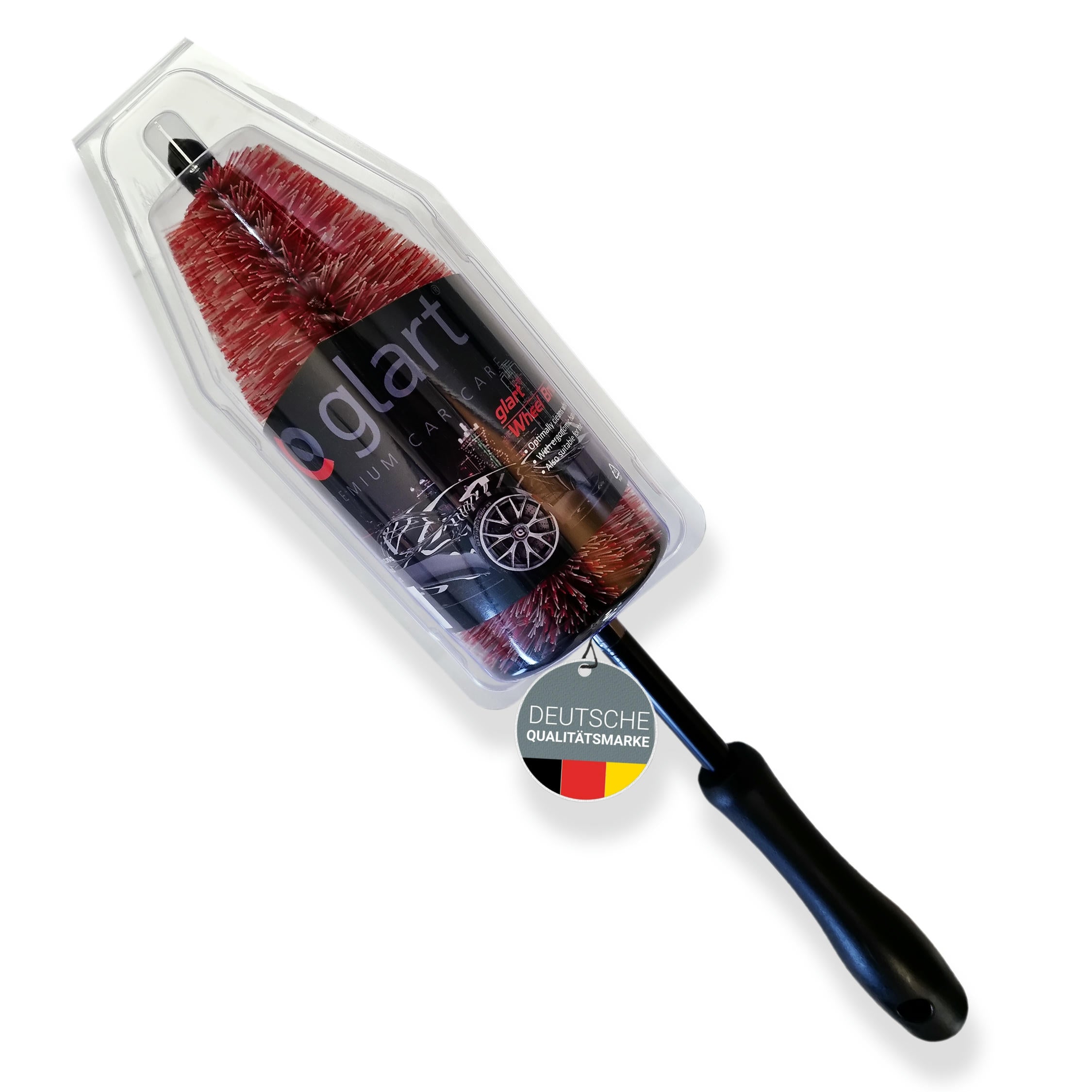 3er Set Mikrofaser Felgenbürsten – schonend, für Alu- & Stahlfelgen 09